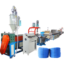 Plastic pp/pe nylon plastic processed round yarn/thread making machine made in China